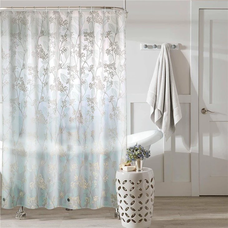 plastic shower curtain