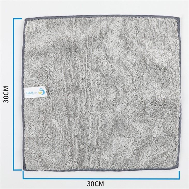 Bamboo Charcoal Fiber Kitchen Cleaning Cloth To Remove Oil Dishwashing Towels Household Items Thicker