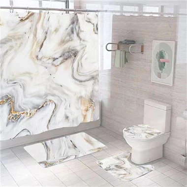 Zavjesa za tuš od mramora od poliestera