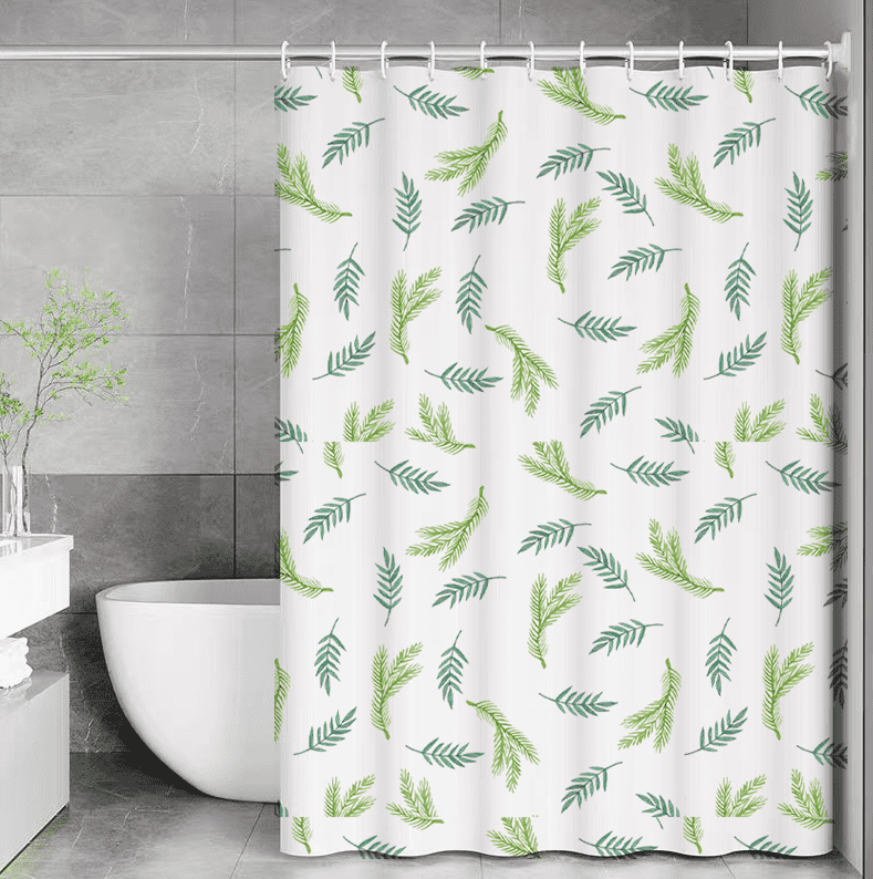 Polyester shower curtain pattern Polyester shower curtain pattern
