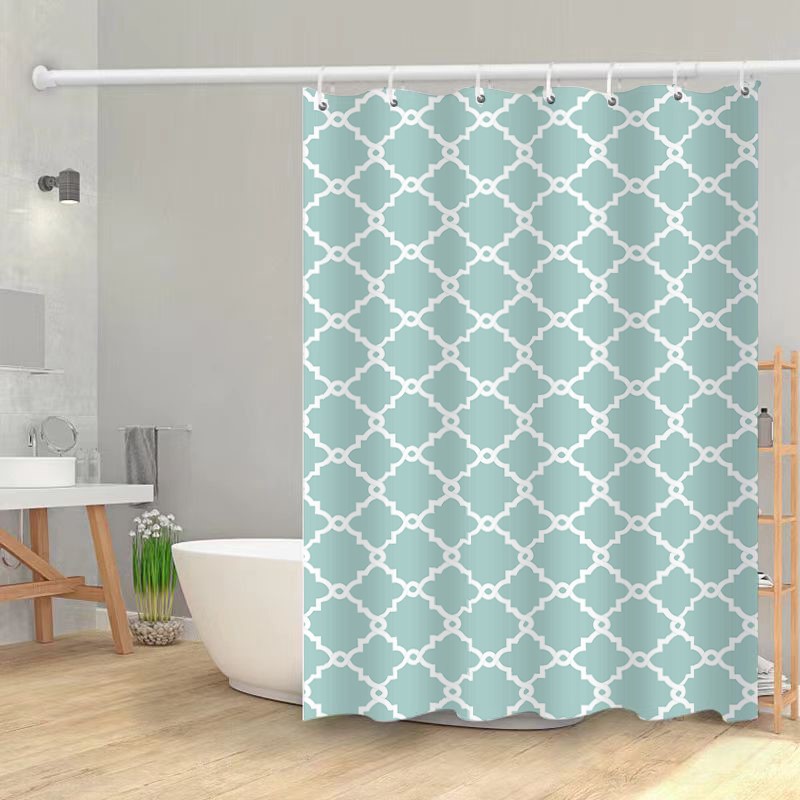 Polyester shower curtain pattern Polyester shower curtain pattern